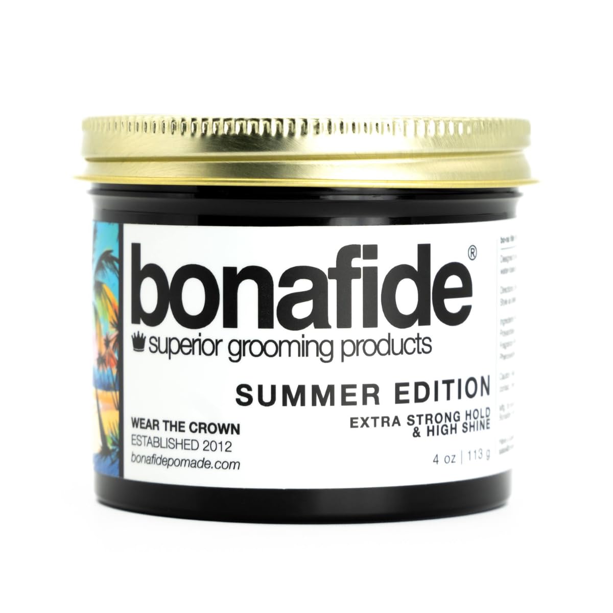 Amazon | Bonafide Pomade サマーエディション ポマード 水性 113g